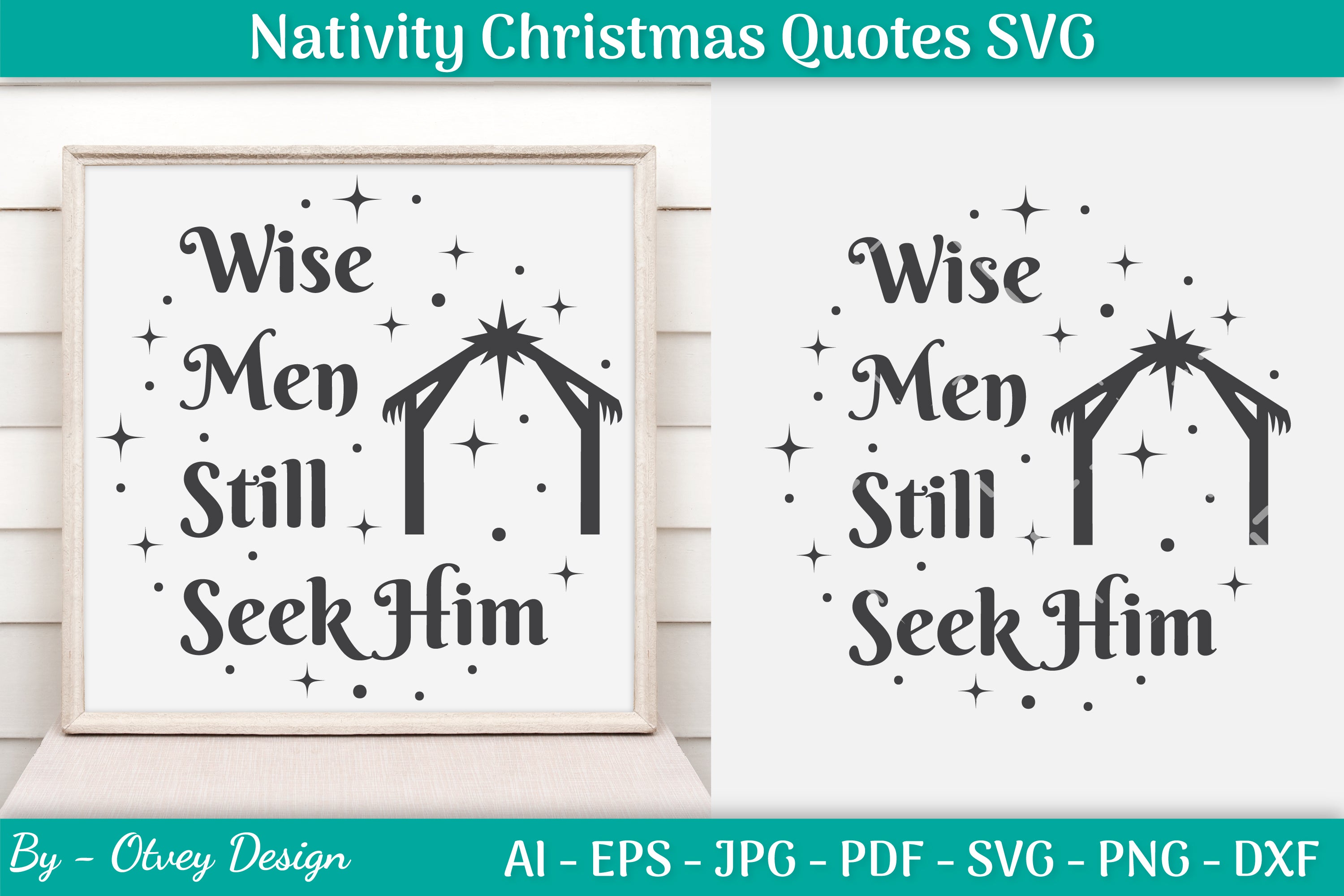 Nativity Christmas Quotes SVG Bundle 9 - CraftNest - Digital Crafting and Art