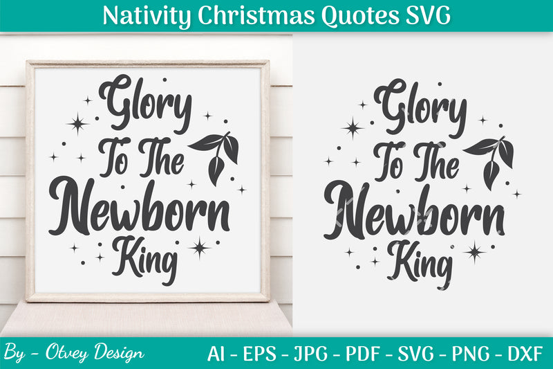 Nativity Christmas Quotes SVG Bundle 15 - CraftNest - Digital Crafting and Art