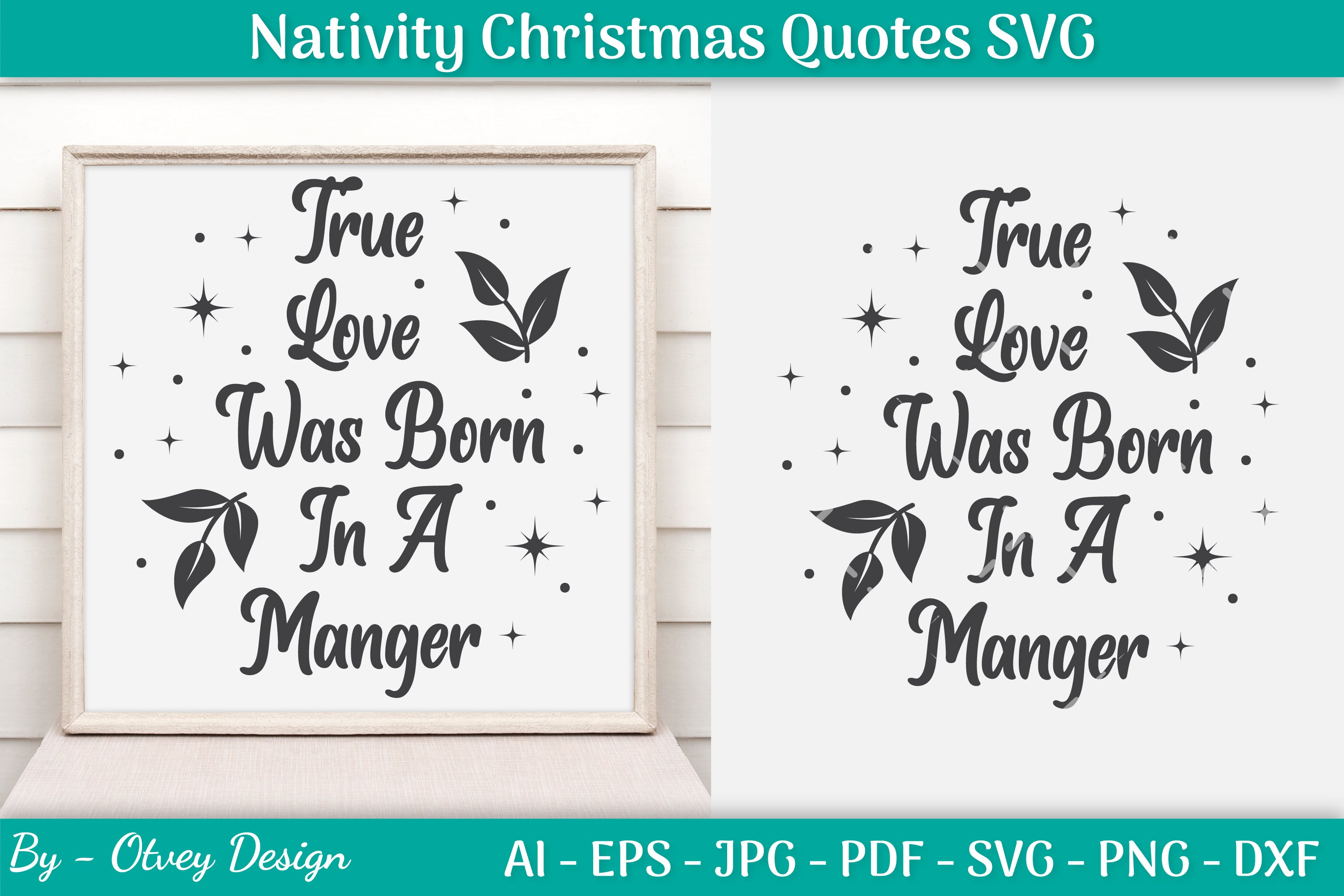Nativity Christmas Quotes SVG Bundle 17 - CraftNest - Digital Crafting and Art
