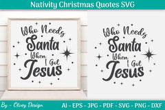 Nativity Christmas Quotes SVG Bundle 18 - CraftNest - Digital Crafting and Art