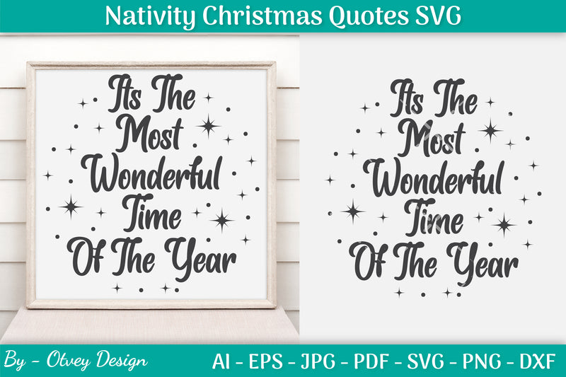 Nativity Christmas Quotes SVG Bundle 22 - CraftNest - Digital Crafting and Art
