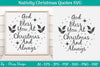 Nativity Christmas Quotes SVG Bundle