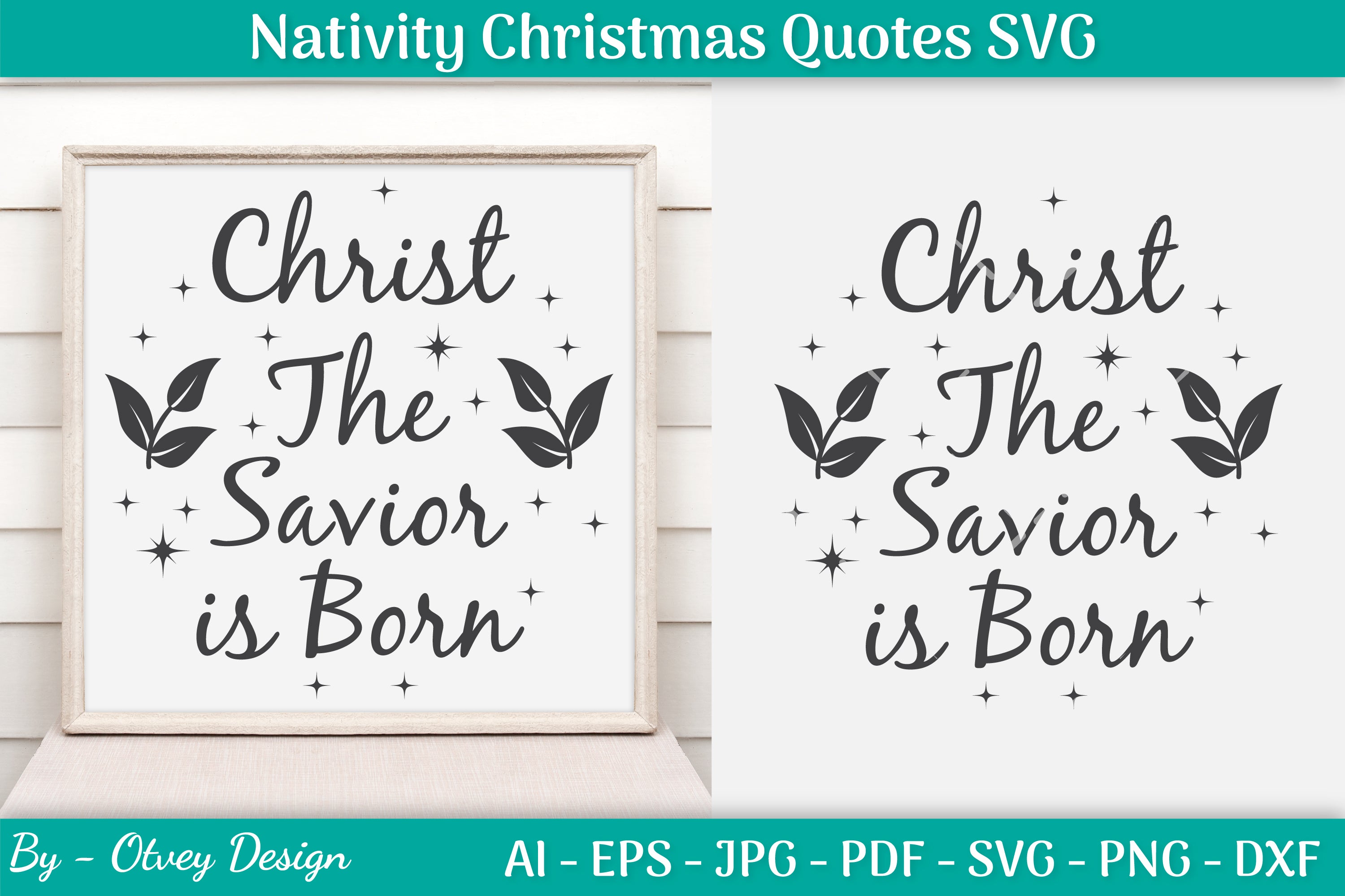 Nativity Christmas Quotes SVG Bundle 25 - CraftNest - Digital Crafting and Art