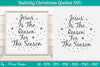 Nativity Christmas Quotes SVG Bundle