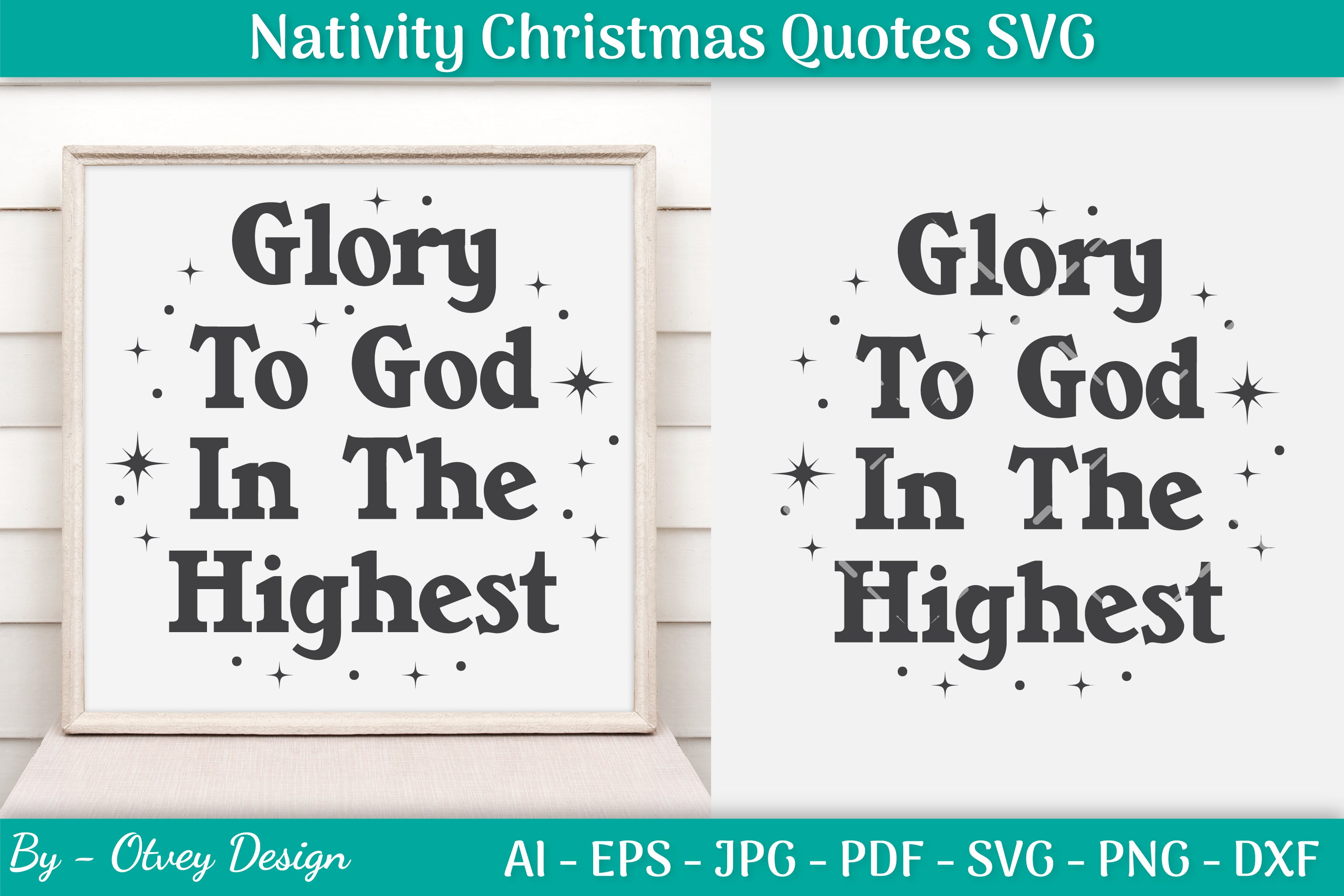 Nativity Christmas Quotes SVG Bundle 36 - CraftNest - Digital Crafting and Art