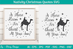 Nativity Christmas Quotes SVG Bundle 37 - CraftNest - Digital Crafting and Art