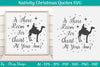 Nativity Christmas Quotes SVG Bundle