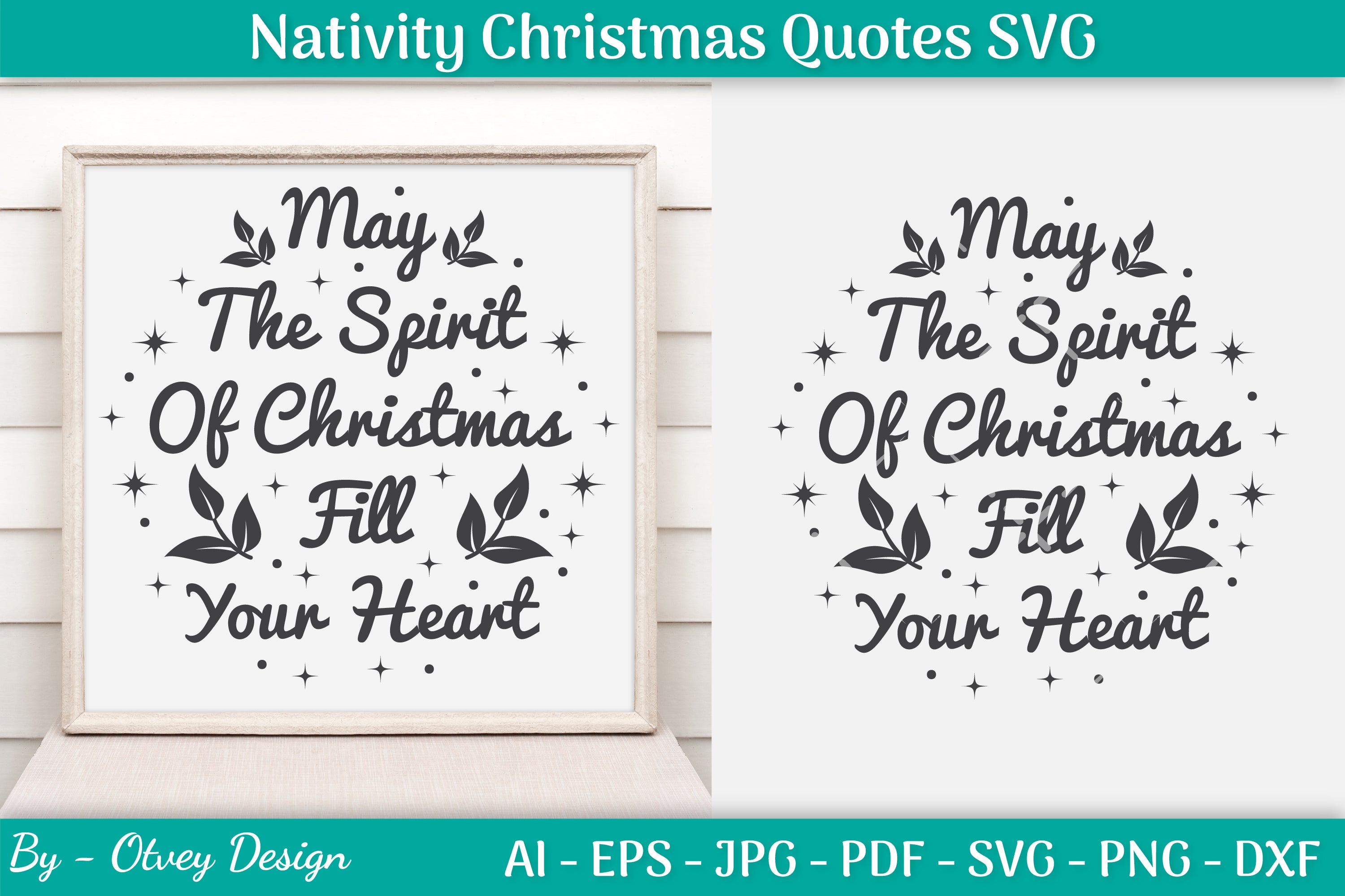 Nativity Christmas Quotes SVG Bundle 42 - CraftNest - Digital Crafting and Art