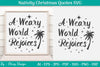 Nativity Christmas Quotes SVG Bundle
