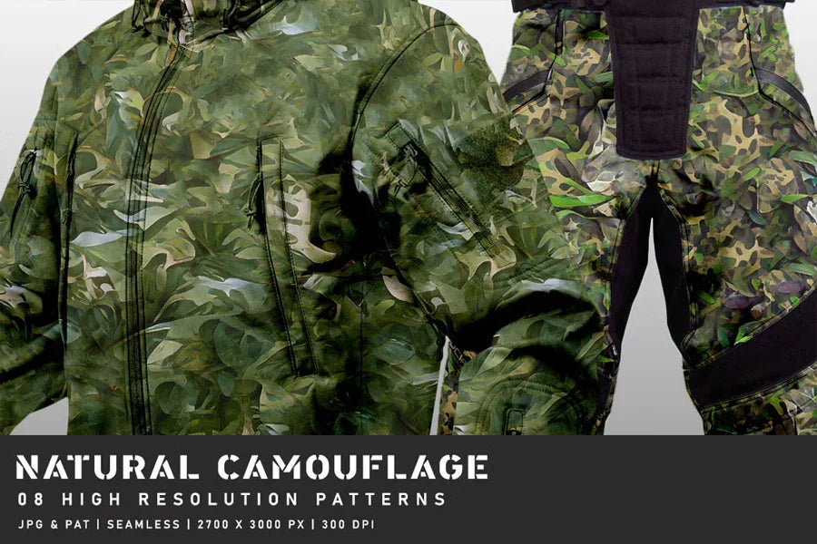 Natural Camouflage - CraftNest - Digital Crafting and Art