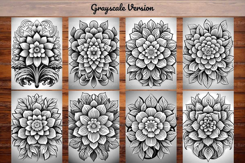 Nature Mandalas Coloring Books - CraftNest