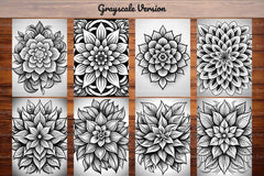 Nature Mandalas Coloring Books - CraftNest