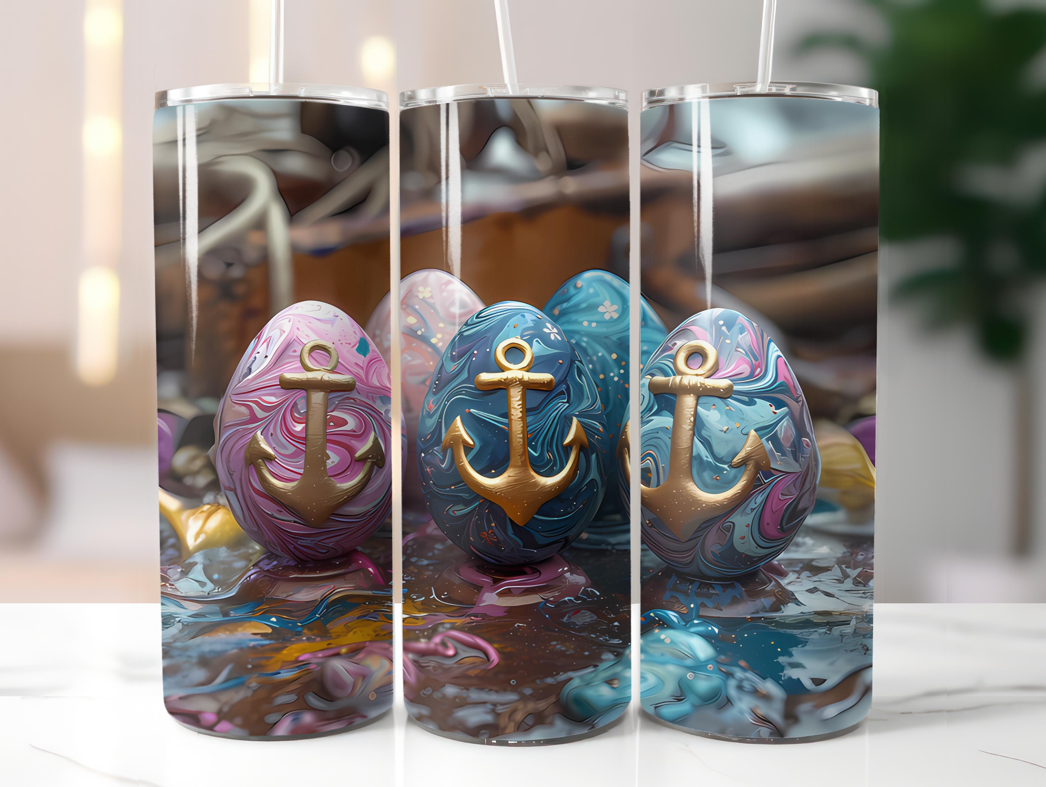 Nautical Easter 1 Tumbler Wrap - CraftNest