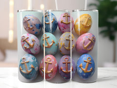 Nautical Easter 3 Tumbler Wrap - CraftNest