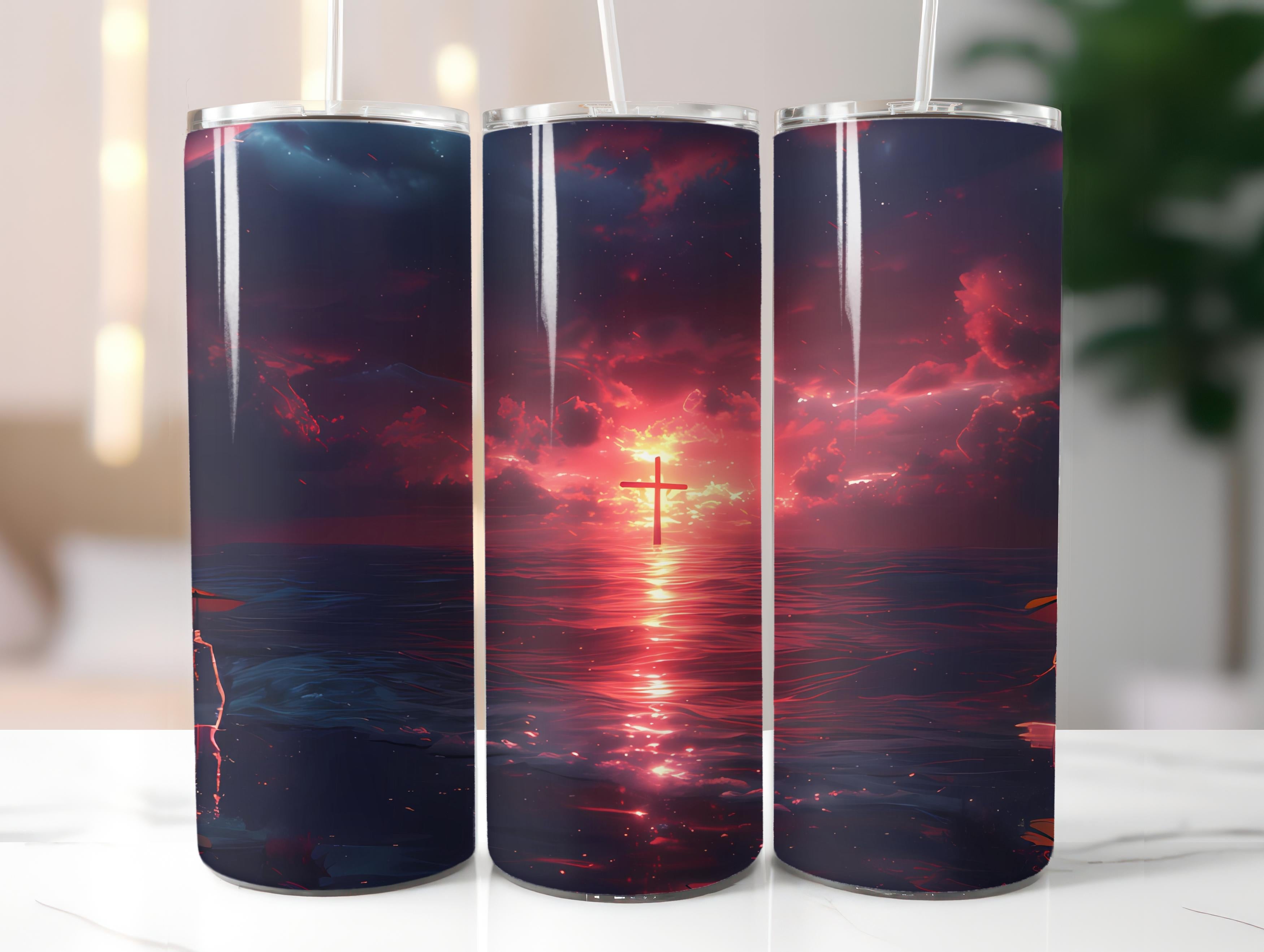 Nautical Easter 2 Tumbler Wrap - CraftNest