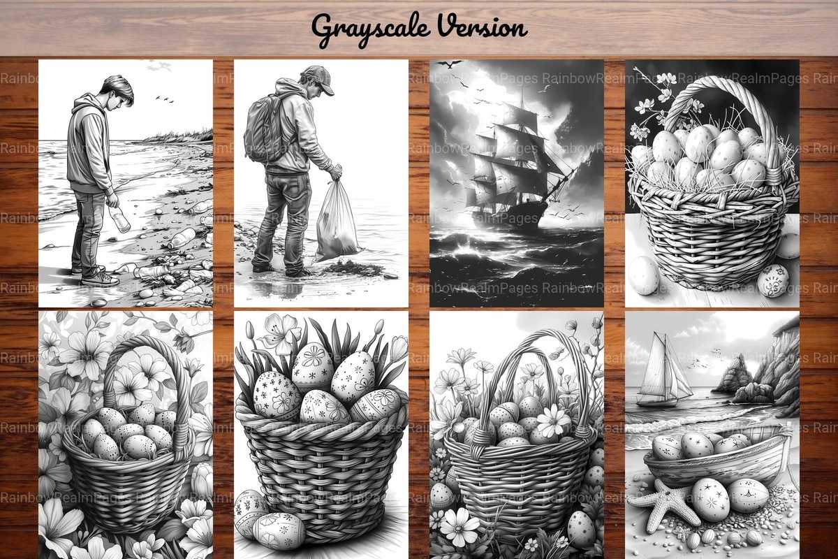 Nautical Easter Coloring Books - CraftNest