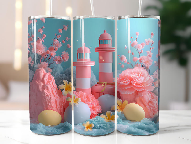 Nautical Easter 2 Tumbler Wrap - CraftNest