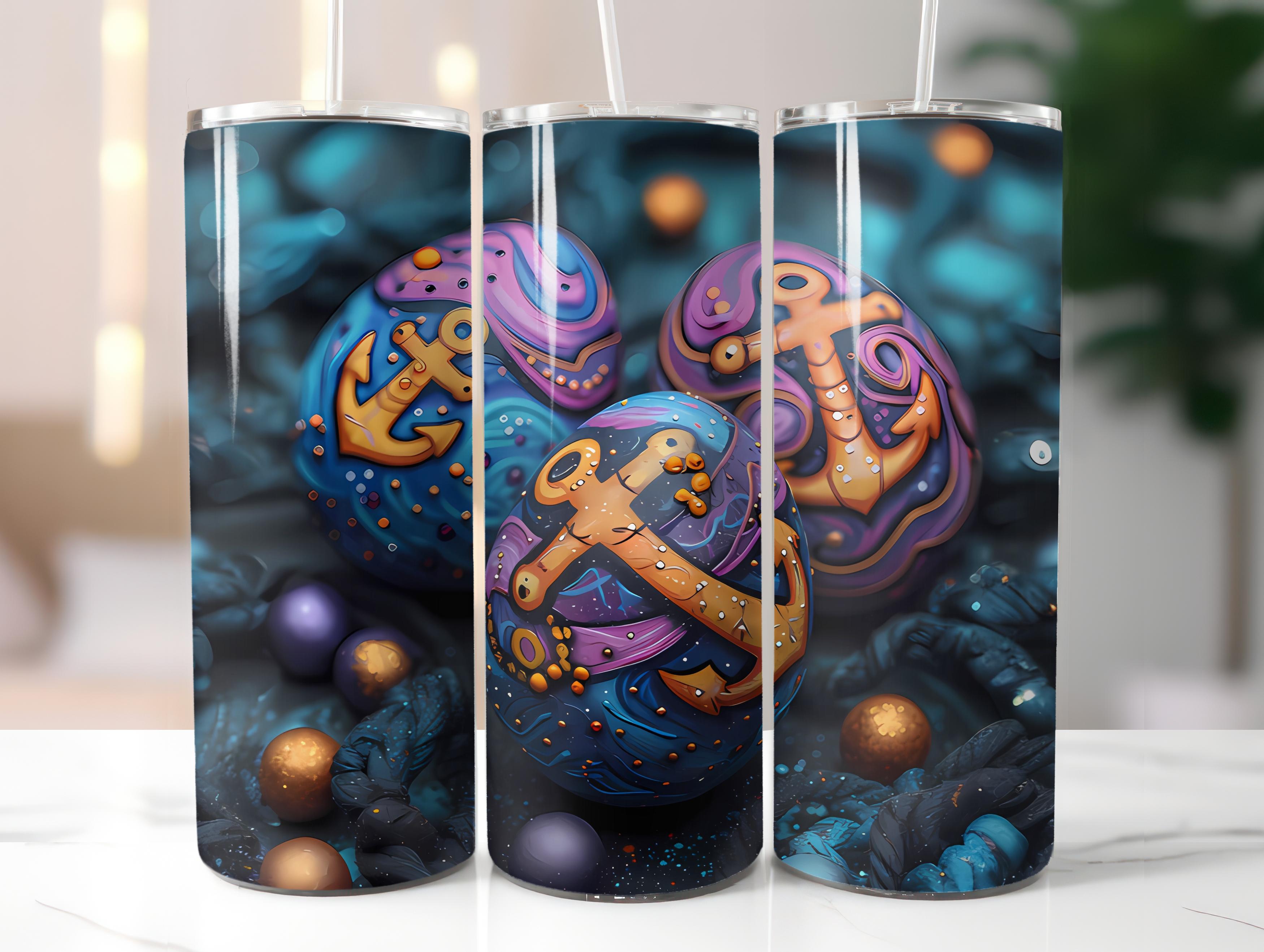 Nautical Easter 3 Tumbler Wrap - CraftNest