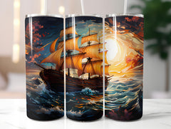 Nautical Spring 1 Tumbler Wrap - CraftNest