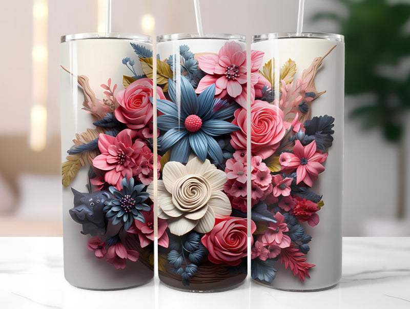 Nautical Spring 3 Tumbler Wrap - CraftNest