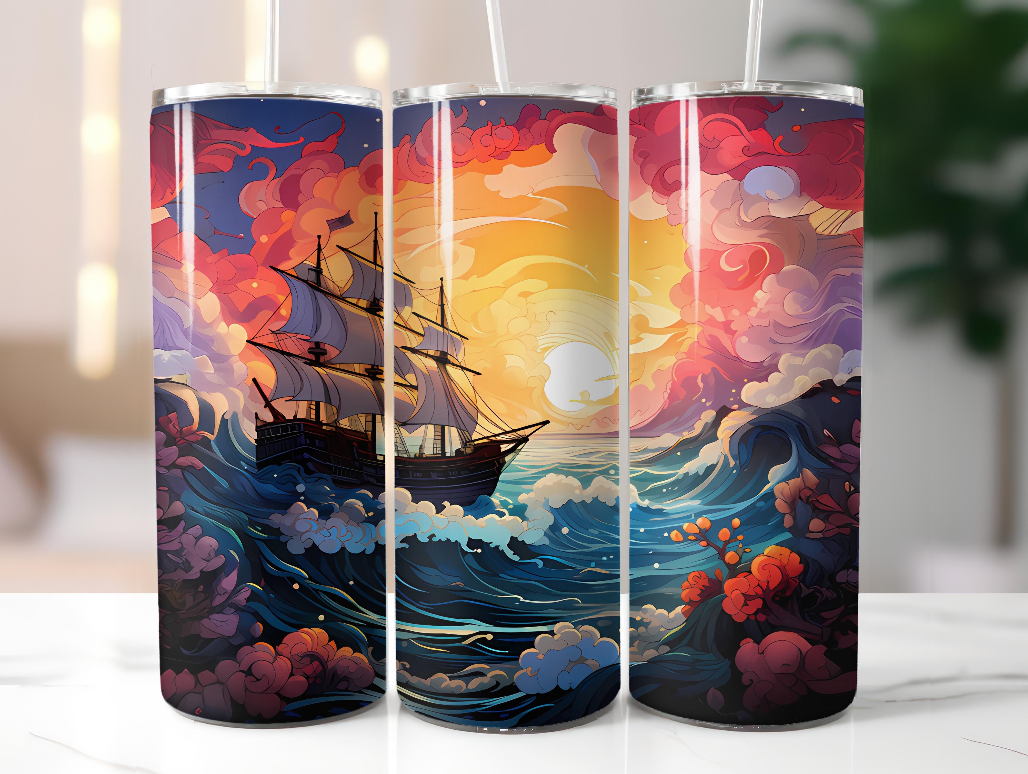 Nautical Spring 1 Tumbler Wrap - CraftNest