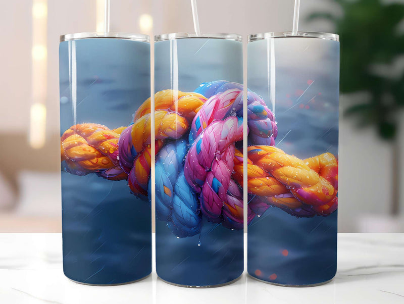 Nautical Summer 2 Tumbler Wrap - CraftNest - Digital Crafting and Art