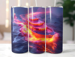 Nautical Summer 5 Tumbler Wrap - CraftNest - Digital Crafting and Art