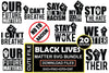 Black Lives Matter SVG Bundle 2