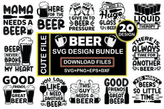 Beer SVG Bundle 17 - CraftNest - Digital Crafting and Art