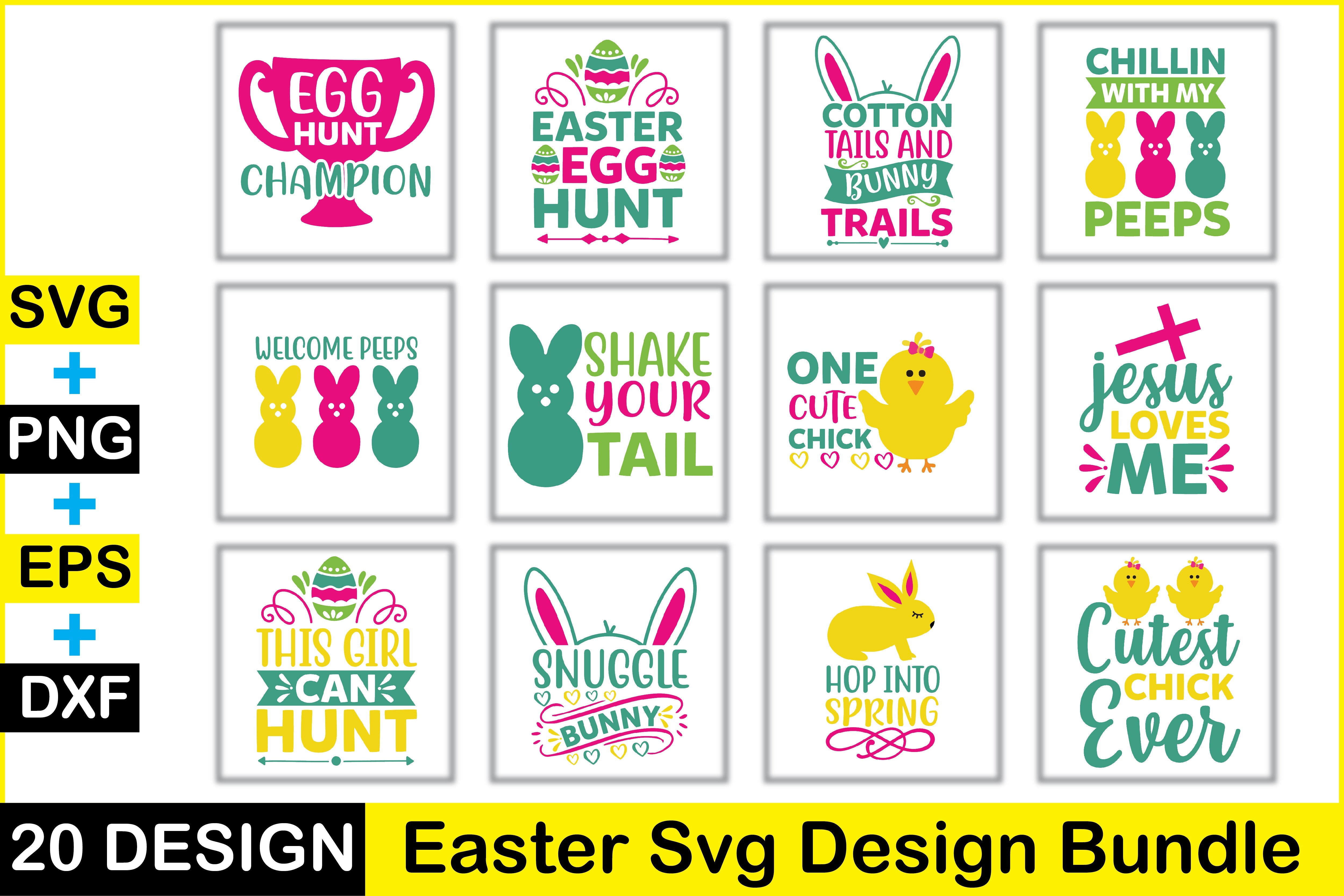 2 Easter SVG Bundle - CraftNest - Digital Crafting and Art
