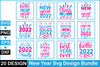 New Year SVG Bundle 6