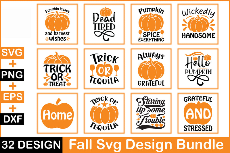 Fall SVG Bundle 6 - CraftNest - Digital Crafting and Art