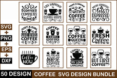 Coffee SVG Bundle 7 - CraftNest - Digital Crafting and Art