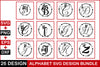 Alphabet SVG Bundle