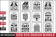 Dog SVG Bundle 13 - CraftNest - Digital Crafting and Art