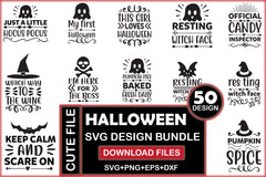 Halloween SVG Bundle 6 - CraftNest - Digital Crafting and Art