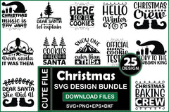 Christmas 12 SVG Bundle - CraftNest - Digital Crafting and Art