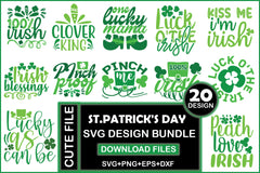 St Patrick's Day SVG Bundle 9 - CraftNest - Digital Crafting and Art
