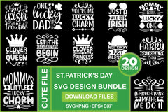 St Patrick's Day SVG Bundle 2 - CraftNest - Digital Crafting and Art