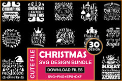 Christmas 30 SVG Bundle - CraftNest - Digital Crafting and Art