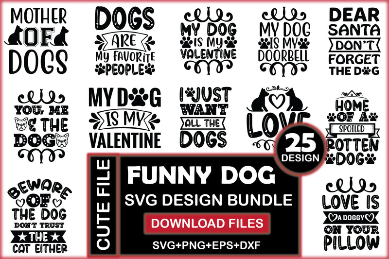 Free Dog SVG Bundle - CraftNest - Digital Crafting and Art