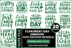 St Patrick's Day SVG Bundle - CraftNest - Digital Crafting and Art