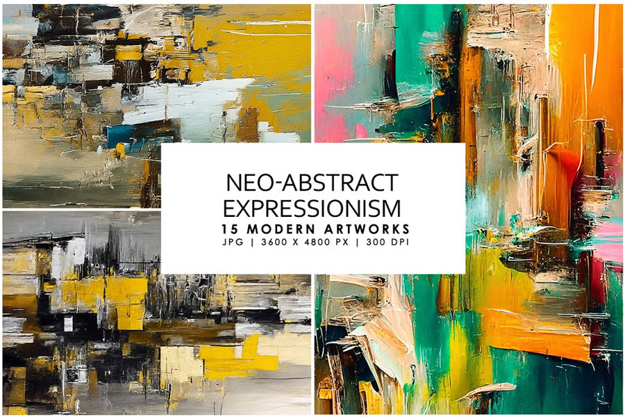 Neo Abstract Expressionism - Wall Art