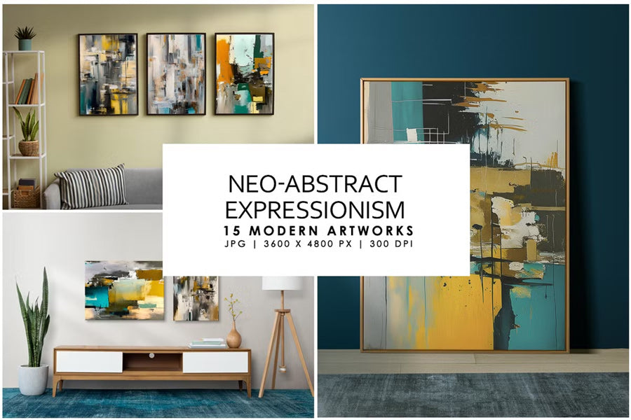 Neo Abstract Expressionism - Wall Art