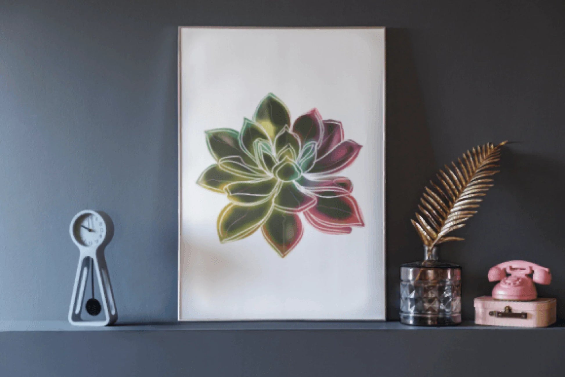 Neon Cactus & Succulent Clipart Bundle - CraftNest - Digital Crafting and Art