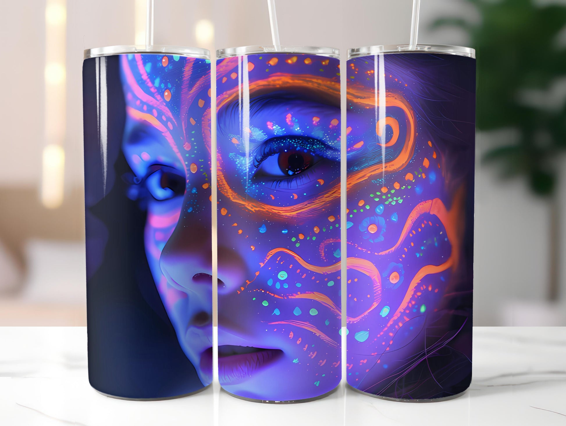 Neon Easter 5 Tumbler Wrap - CraftNest