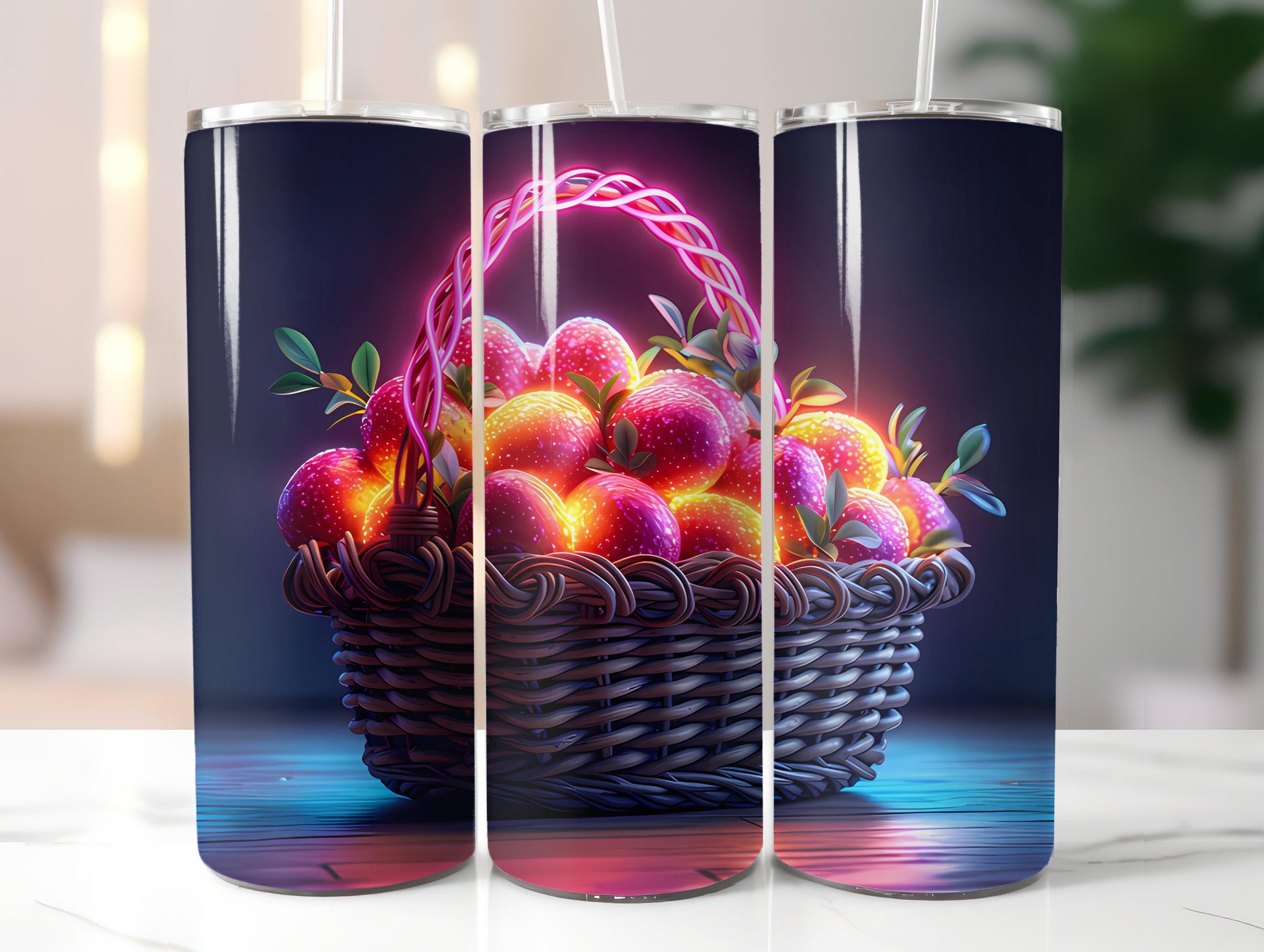 Neon Easter 5 Tumbler Wrap - CraftNest