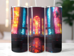 Neon Easter 3 Tumbler Wrap - CraftNest