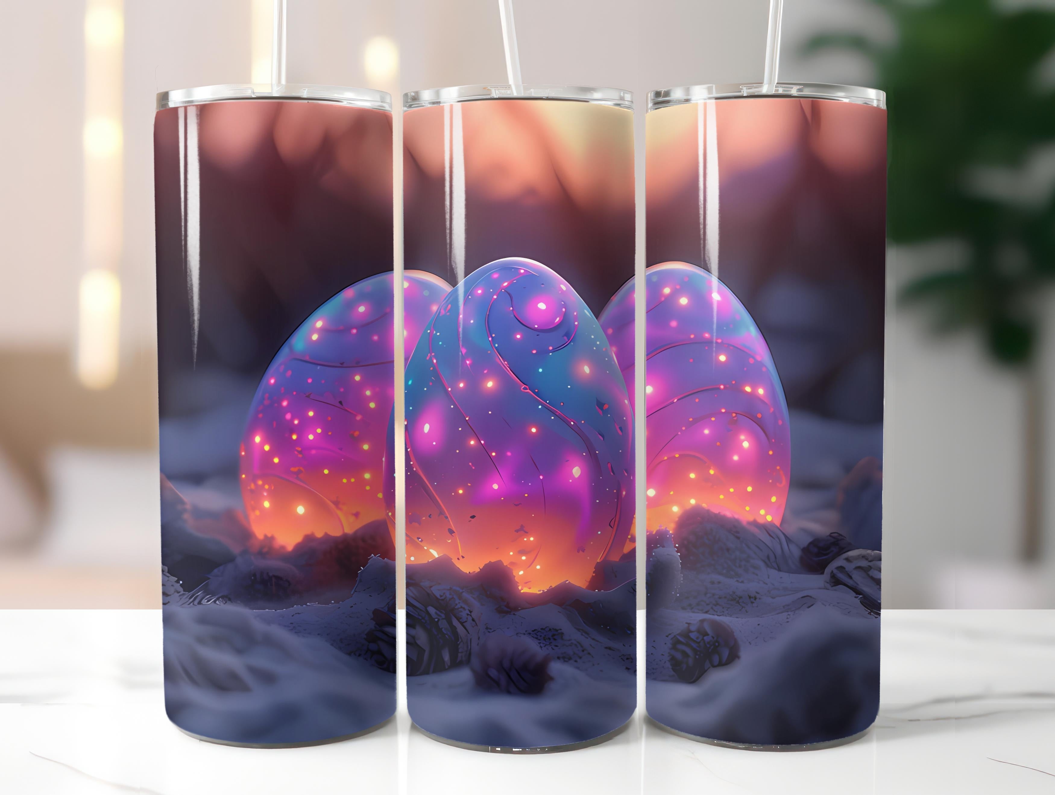 Neon Easter 2 Tumbler Wrap - CraftNest