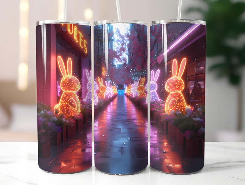 Neon Easter 1 Tumbler Wrap - CraftNest